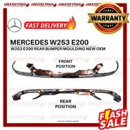 Mercedes W253 E200 REAR BUMPER CHROME MOULDING NEW