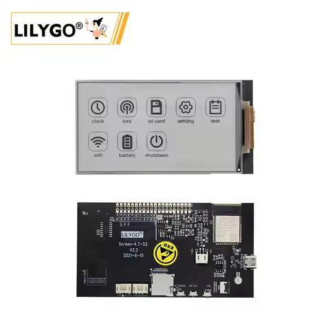 LILYGO® T5 4.7 Inch E-paper V2.3 ESP32-S3 Development Driver Board Display Module Support TF Arduino