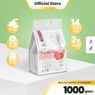 Shams Milk Fat Faster Strawberry flavor 1KG Goat's Milk to increase ideal weight gain, high nutritio