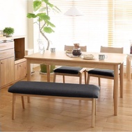 Set Meja Makan + Bench