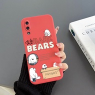 Tpu the Bear naked for Huawei P20 Huawei P20 PRO Huawei P20 Lite 4G Huawei P30 Huawei P30 PRO Huawei P30 Lite straight edge mobile phone case