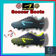 LINE 7 L7  SPOT/INDIGO/JUDO OUTDOOR SOCCER BOOTS/FOOTBALL SHOES/TRAINING SHOES READY STOCK/ KASUT BO