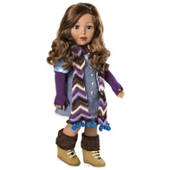 Adora Amazon Exclusive Amazing Girls Collection, 18” Realistic Doll with Changeable Outfit and Movab