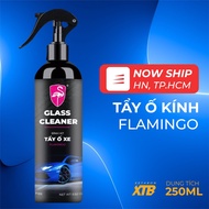 Chai xịt tẩy Ố Kính Ô tô FLAMINGO-Tẩy Cặn Canxi- Làm Sạch Kính Xe Bị Ố MốcMờĐục- phủ nano