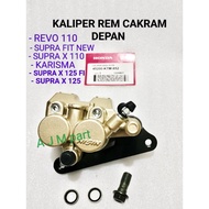 CALIPER ASSY R FR 45200-KTM-852 FRONT DISC BRAKE CALIPER HONDA SUPRA X 125 OLD SUPRA X 125 FI KARISM