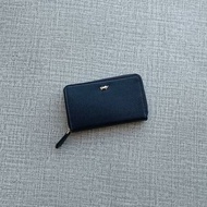 德國 Braun Buffel 深藍色皮革 鎖匙包