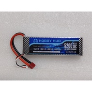 lipo battery 2s 7.4v 5200mah 30c for hsp flyingfish & touring version