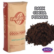 Dark Cocoa Powder (Favorich GP 960-11) Halal Premium Quality 250g, 50g