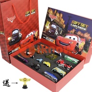 ฉันรู้รถยนต์ Story รถของเล่นโมเดลกล่องของขวัญชุด Lightning McQueen ของขวัญเด็ก