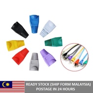 RJ45 Network Rubber Boot/Rubber Protector Cap/Network Lan Cable Protector Rubber Cap Connector Plug 