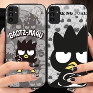 O-3 Bad Badtz-maru tempered Glass Phone Case Samsung FE M15 A04S A55 A24 A54 A05S A14 A15 A35 S21 A2