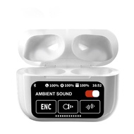 หูฟังไร้สาย A10 Pro ENC TWS Bluetooth5.4หูฟังหน้าจอสัมผัสหูฟังตัดเสียงรบกวนพร้อมไมโครโฟนสำหรับ Andro