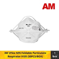 3M VFlex N95 Foldable Particulate Respirator 9105 (50PCS/BOX)