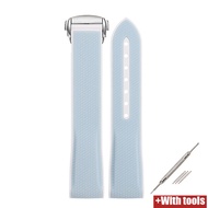 Tương thích với Omega co mang nhãn hiệu swatch hành tinh loạt Silicone Omega Đồng hồ swatch dây đeo