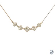 18K 玫瑰金鑽石項鍊 Diamond Necklace