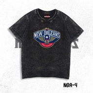 NBA Logo Kids T-Shirt Washed Unisex NBA T-Shirt 1-20