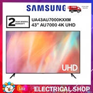 {FREE SHIPPING} Samsung 43" AU7000 4K UHD Smart TV UA43AU7000KXXM Television