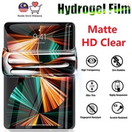 iPad Matte/Clear Hydrogel Tablet Screen Protector A16 M3 1 2 3 4 5 6 7 8 9 10 mini Air Pro 9.7 10.2 