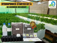 HYDROPONICS STARTER KIT A - NO GROWBOX INCLUDED/FOR DIY HYDROPONICS/FOR BEGINNERS ONLY