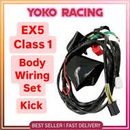 Honda EX5-Class One EX5 Class 1 Class1 Harness Body Wiring Set - Kick - Wire Wayar Wayer Wayering Wa