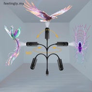 [T&B] Portable USB Animal Pattern Projection Light Dazzling Colorful Night Lamp for Home Camping Dec
