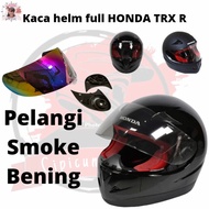 KACA helm Honda full face pelangi smoke bening VISOR