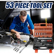 53/46/82 PCS Tools Socket Wrench Set Bicycle Car Repair Tool Box Professional Torque Tool
