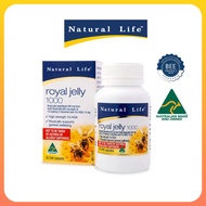 Australia Natural Life Royal Jelly 1000mg Capsules Health Supplement - Direct from Australia