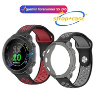 garmin forerunner 55 245 case Screen protector garmin forerunner 55 strap Silicone strap garmin fore