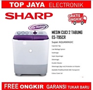 MESIN CUCI SHARP 9KG 2 TABUNG.SHARP MESIN CUCI 9KG 2 TABUNG