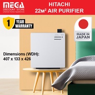 HITACHI EP-TZ30J 22M | ² AIR PURIFIER | Made in Japan | Removes Air Dust, Odours & Pollen