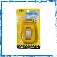 SQI High Quality Mini Tape Dispenser with Transparent Tape in Blister card