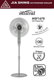 Mistral 16" stand fan with timer (MSF1678)