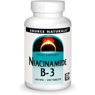 Naturals Niacinamide B-3, 100 mg Dietary Supplement - 250 Tablets