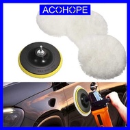 Ahope Car Body Polishing Pad Waxing Wheel Wool 5 Inch 3 PCS - DB5