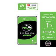 SEAGATE BarraCuda Compute HDD ST1000DM014 / 1TB / 3.5" / 7200RPM / C/256MB / SATA 6GB/s (ฮาร์ดดิสก์)