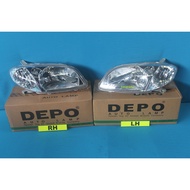 TOYOTA VIOS NCP42 2003 - 2005 HEAD LAMP (DEPO) (NEW)