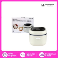 LOW SUGAR RICE COOKER EJR821WHT LOCKNLOCK/LOCK N LOCK/LOCK & LOCK - 2 Liter