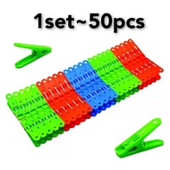 (50pcs)Small Cloth Pegs/plastic clothes pegs hanger clip/clip baju plastik