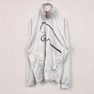 二手PUMA運動外套/球衣，白色，XL碼