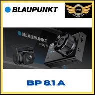 BLAUPUNKT Digital Video Camera  BP 8.1A 2-Channel  2K Front Cam & FHD Rear Cam | Wireless Control Ap