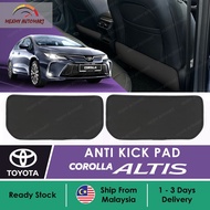 TOYOTA Crolla ALTIS 2025 2024 Anti Kick Pad Accessories Aksesori Kereta Car Leather Seat Cover Bodyk