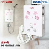 Niko Pemanas Air Gas / Water Heater Gas Niko Nk 6LN-Putih