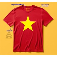 Vietnam Hanoi Asia Beauty Souvenir T-Shirt - Vietnam Star Souvenir T-Shirt Vietnam Star Hanoi Authen