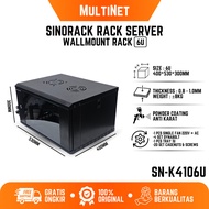 Wallmount Rack Server Sinorack 6U Depth 400 x 530 x 300mm Quality