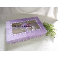 UNGU Delivery Box Delivery Box Aesthetic Light Purple Parcel Box