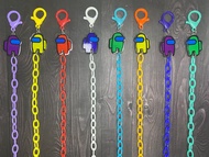 Kalung masker anak Among Us