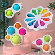 GANTUNGAN Pop it Simple Dimple hole Hanger Dimple Press Toy
