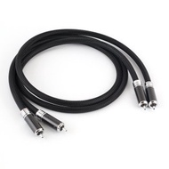 發燒高純銅音頻線 RCA【M136】低音炮線 RCA雙蓮花頭 訊號線 RCA