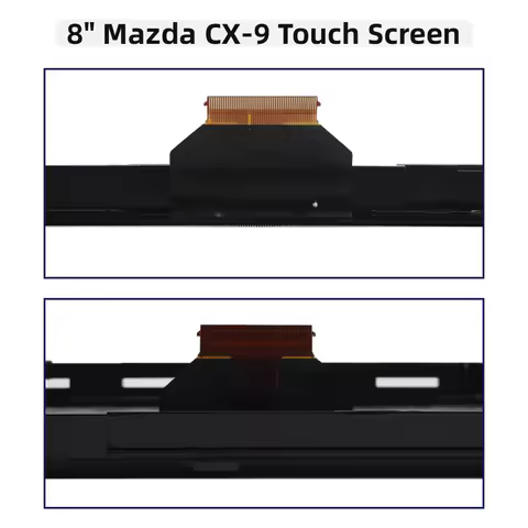 TK49-611J0B TK49-611JA 8 Inch Touch Screen Glass with Frame For Mazda CX9 CX-9 2016-2019 Year Car Ra